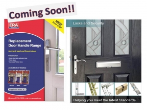 อุปกรณ์ประตูหน้าต่างยี่ห้อ Era สินค้าใหม่จากฝั่งอังกฤษ สำหรับบาน PVC และบานไม้