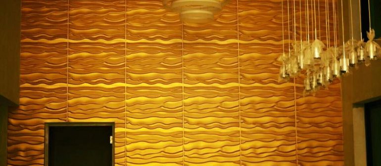 Project wall Single House in Chonburi