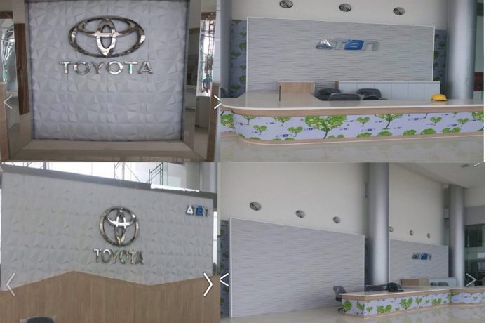 Project Showroom Toyota TBN